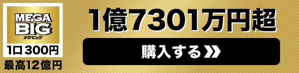 MEGA BIG一等配当金総額 1億7301万円超 購入はこちら